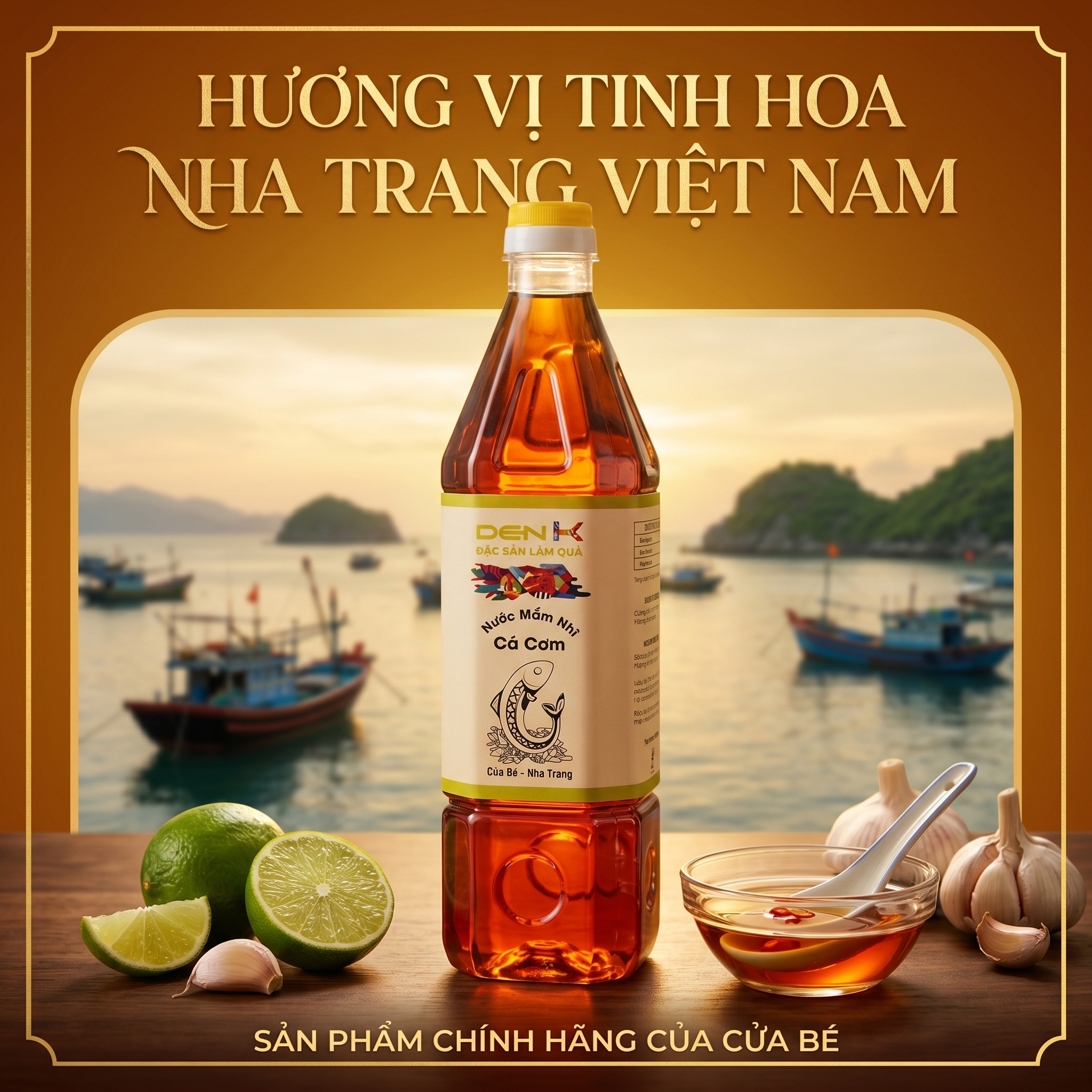 Nước Mắm Nhĩ Cá Cơm – Chai 1000ml (Đạm 20 gN/L) - Ảnh 2