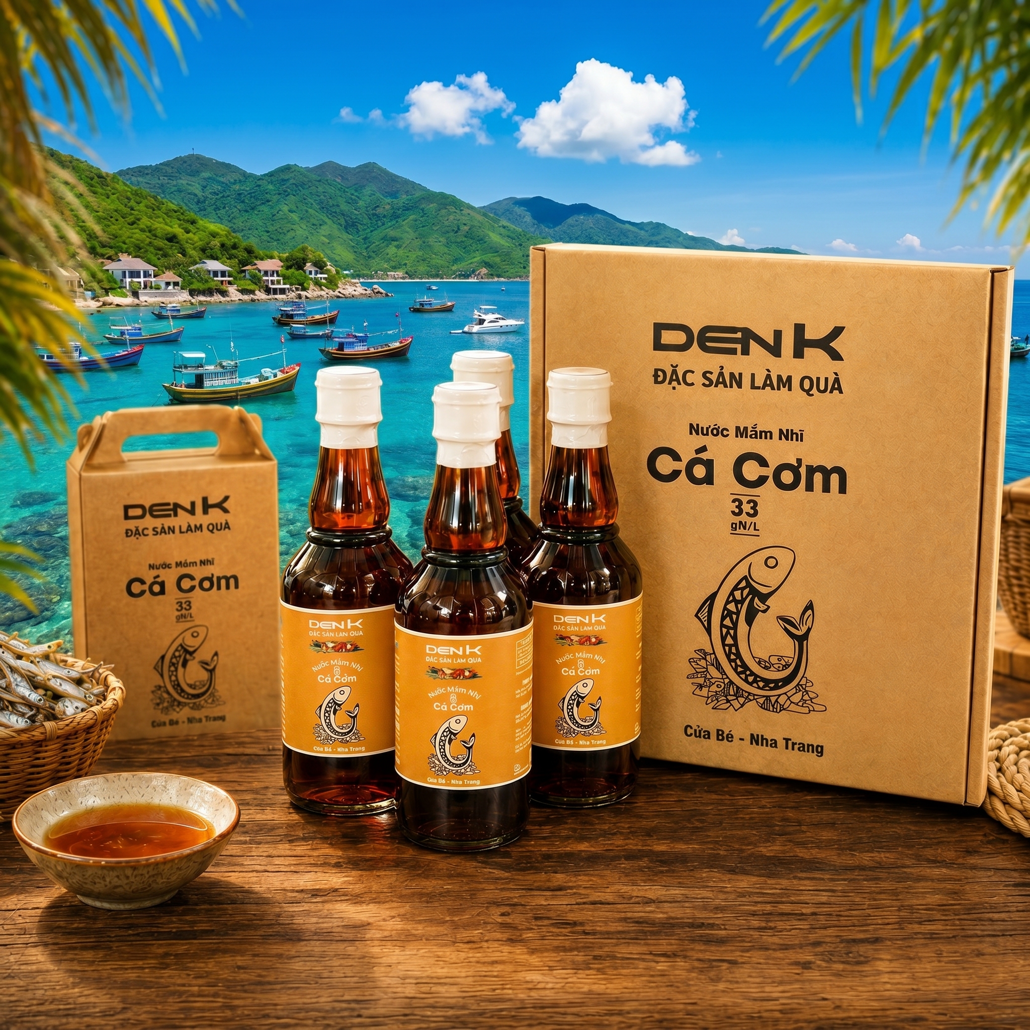 Nước Mắm Nhĩ Cá Cơm – Chai nhựa 500ml (Đạm 25 gN/L)